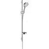 Hansgrohe rokas dušas komplekts Raindance Select S 120 3jet P Unica`S Puro, 900 mm, ar ziepju trauku, hroms