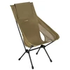Helinox Chair One Highback (RE) 4 kojų kempingo kėdė, juoda, gelsvai ruda/šviesiai ruda