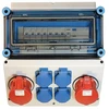 Hensel HPL01036 Kištukinis skirstomasis skydas 2x16A 400V, 4x16A 230V IP44 Mi-GN/Z 400001