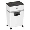Hewlett Packard (HP) HP ONESHRED 10MC smulkintuvas, mikroskiltės, P-5, 10 lapų, 20 l, šviesiai pilka
