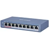 Šakotuvas Hikvision | 8 prievadų Gigabit jungiklis | DS-3E0109P-E(C) | Nevaldomas | Darbalaukis | PoE/Poe+ jungtys kiekis 8