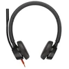 HP Poly „Poly Blackwire 3325 Stereo“ „Microsoft Teams“ sertifikuotos „USB-C“ ausinės + 3,5 mm kištukas + „USB-C/A“ adapteris