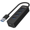 USB šakotuvas Unitek H1117A, 4 prievadai, USB-C, USB 3.1, aktyvus, 10 W