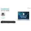 I-TEC USB-C Triple Ekranas DS Gen2 2xDP 1xHDMI 1xGLAN 1xUSB 3.2 Gen2 2xUSB 3.2 Gen1 2xUSB-C Gen2 2xUSB 2.0 1xAudio/Mikrofonas PD100W