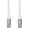 IBOX USB-C KABELAS 60W 1M Baltas