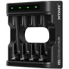 Xtar Įkroviklis - R03/AAA R6/AA Li-ion/NiMH 4 Lizdai USB-C