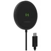 „Mophie Snap+“ belaidžio įkrovimo padėklas „MagSafe“ – „Android“ 15 W, „iOS“ 7,5 W (juoda)