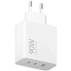 Įkroviklis jungiama į tinklą Xiaomi 90W HyperCharge Power Adapteris (2xUSB-C, 1xUSB-A)