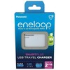 PANASONIC SMARTPLUS USB ĮKROVIKLIS + 4 x AA ENELOOP 2000 mAh