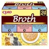 INABA Ciao Broth with vištiena, lašiša, tuna and scallop – skanėstas katėms – 24x40g