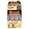 INABA Ciao Broth with vištiena, lašiša, tuna and scallop – skanėstas katėms – 10x40g