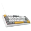 INCA Klaviatūra žaidimams RGB/RedSwitch/USB/Mechan. 2.00m weiĂź