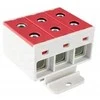 Incobex Elplast ENE-00207 3 bėgių bėgio jungtis 50 mm² pilka ZGX 3x50 raudona 2 versija ENE-00207