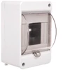 Incobex Elplast ENE-00318 Modulinis skirstomasis įrenginys 1x4 paviršinis IP20 su dūmų sklende ir S-4+SZYBKA+N+PE gnybtais 8005823 ENE-00318