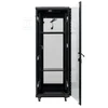 Spinta Incobex RACK 19 stojąca 32U 600x600 Seria: ALL IN ONE (Drzwi szklane, tylne perforacja, juoda) (INL-RS-32U-6060-S-C)