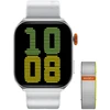 Weofly Edge 2 Išmanusis laikrodis - Multifunction Watch Bluetooth BT5.3 Sidabrinis