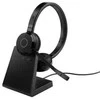 Ausinės Jabra Evolve 65 TE USB Typu-A Bluetooth Podstawka do ładowania Juodas