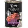 JOHN DOG Pure Juodas elnias – drėgnas ėdalas šunims – 800g