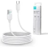 Joyroom S-UC027A9 USB-A / USB-C laidas 200cm 3A, pintas baltas
