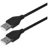 Kabelis GEMBIRD CCP-USB2-AMAM-6 (USB 2.0 typu A M - USB 2.0 typu A M; 1,8m; spalva juoda)