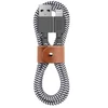 „Native Union Belt Cable XL“ – USB-C laidas – „Lightning“, 3 m (zebras)