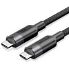 „Vention“ USB 3.2 5A 10Gbps 1m juodas USB-C į C tipo kabelis