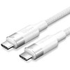 „Vention“ USB 3.2 5A 10Gbps 1m baltos spalvos USB-C–C kabelis