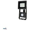 Bemko Kafler LED SMD prožektorius KASTEL 10W 4000K 800LM IP65 juodas piro