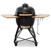 Kamado Bono Media Ceramic Grilis 20” Kamado barbecue/grill Vežimėlis Węgiel drzewny (paliwo) Juodas