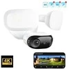 Reolink Elite prožektorius WIFI 4K 8 Mp belaidė kamera | 180 laipsnių matymo kampas | Žmonių, transporto priemonių, gyvūnų aptikimas | Belaidis Wi-Fi | LED lempos