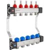 Grindinio šildymo kolekt. su debit. ir pav.vožtuvais KAN-therm InoxFlow UFS-4; žiedų sk. 4; ilgis 240 mm