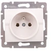 Kanlux 25090 LOGI Lizdas vienvartis Baltas 16A 250V 021251102 25090