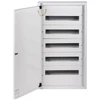 Kanlux 29327 Metaliniai moduliniai skirstomieji įrenginiai 6x18 paviršiniai IP30 N+PE I klasė baltos durys KP-DB-I-MS-618 balta 29327