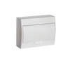 Kanlux 36417 Modulinis skirstomasis skydas plastikinis 1x12 paviršinis IP40 IK06 N+PE II klasė baltos durys DB112S 1X12P/SMD-P balta 36417