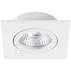 Įmontuojamas šviestuvas Kanlux Dalla, 50W, GX5.3, baltas