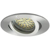 Įmontuojamas šviestuvas Kanlux CT-DTL50, 50W, GX5.3, sidabro