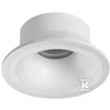 Kanlux Rėmelis įleidžiamiems šviestuvams IMINES, Ø10,2cm, Gx5,3/GU10, baltas