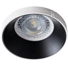 Įleidžiamasis šviestuvas KANLUX SIMEN, 1 x G5,3/GU10, max 50W, baltos ir juodos sp., Ø7,5 cm
