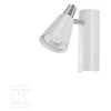 Sieninis šviestuvas Kinkiet Kanlux Siena ir lubos GU10 1 x 35W SEMPRA EL-1I B -SR balta 33090