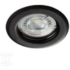 Įleidžiamas šviestuvas KANLUX ALOR, 35W, IP20, 12V/220V, 8,3x3,3 cm, juodos sp.
