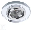 Įleidžiamas šviestuvas KANLUX MORTA CT-DTO50-SR, 12 V, 35 W, GU5.3, apvalios f., sidabro sp.