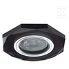 Įleidžiamas šviestuvas KANLUX MORTA, IP20, 12V/220V, 9x9,8x2 cm, juodos sp.