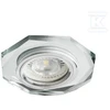 Įleidžiamas šviestuvas KANLUX MORTA, IP20, 12V/220V, 8,3x3,3 cm, skaidrus