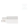 Kanlux TEAR bėgių sistemos elementai, TEAR N PCON R-W balta maitinimo jungtis 33234