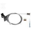 Kanlux TEAR N SKIT B pakabos trosas, juodas 33257