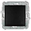 Karlik Elektrotechnik 12IWP-5 ICON Jungiklio mechanizmas, šviesus, matinė juoda 12IWP-5