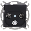 Karlik MINI antenos lizdas RTV -SAT galutinis 1,5dB
