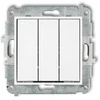 Karlik Elektrotechnik 25MWP-7 MINI Trigubo jungties mechanizmas, matinė balta 25MWP-7