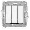 Karlik Elektrotechnik 25MWP-7 MINI Trigubo jungties mechanizmas, matinė balta 25MWP-7