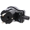 Karlik Elektrotechnik WK-1usc KIŠTUKAI UNI-SCHUKO kampinis kištukas, prisukamas juoda WK-1usc